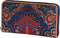Oilily Paisley portemonnee L royal blue