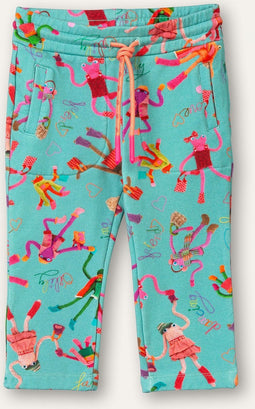 Oilily - Pop sweat pants - Groen - 80/18m