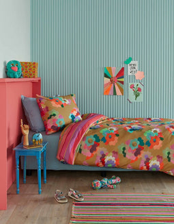 Oilily Rev - Dekbedovertrek - Kinderen - Multicolor - 100