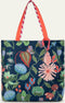 Oilily Reversibele - Shopper - Dames - Blauw - One Size