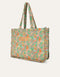 Oilily Sanne - Shopper - Dames - Crossbody - Ritssluiting - Groen - One size