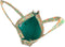Oilily Sanne - Shopper - Dames - Crossbody - Ritssluiting - Groen - One size