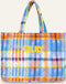 Oilily Sanny - Shopper - Dames - Crossbody - Ritssluiting - Blauw - One Size