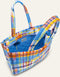 Oilily Sanny - Shopper - Dames - Crossbody - Ritssluiting - Blauw - One Size