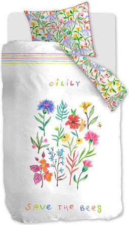 Oilily Save - Dekbedovertrek - Meisjes - Multicolor - 100 x 135 cm