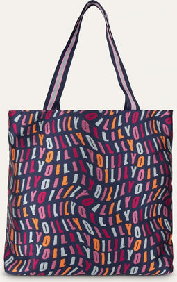 Oilily - Shopper Trembling Oilily - Blauw - One size