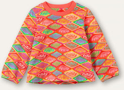 Oilily - Tempo l.sl. T-shirt - Rood - 104/4yr