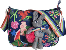 Oilily Treasure Hunt Shoulder Bag cosmic sky