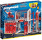 PLAYMOBIL - City Action - Grote brandweerkazerne met helicopter - 61 x 21 x 36 cm