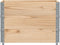 vidaXL - Plantenbak - 80x60 - cm - massief - grenenhout