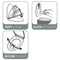 Tiger Amadora - WC bril - Softclose Quick release - Zwart
