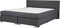 ADMIRAL - Boxspringbed - Donkergrijs - 180 x 200 cm - Polyester