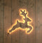 Anna's Collection - Neonverlichting - Spring Hert - 62 x 62 CM - Warm Wit
