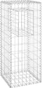 vidaXL - Schanskorf - paal - 40x40x180 - cm - ijzer
