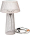 Tafellamp Gaas - Wit RVS