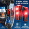 NEXTCOVER® Fietslampjes LED Set 80 Lux Pro - Fietsverlichting - LightSense sensor - Zwart (set van 2)