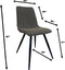 Oist Design Ciro dining chair - Bouclé Brown - eetkamerstoel