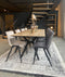 Oist Design Danilo dining chair - Vintage Velvet Antraciet - eetkamerstoel