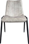 Oist Design Danilo dining chair - Vintage Velvet Natural - eetkamerstoel