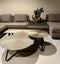 Oist Design Lauro M Coffee Table - Aluminium Champagne - 60 x 60 x 40 cm