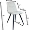 Oist Design Livia dining chair - Fusion Cream - eetkamerstoel