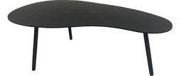 Oist Design Luciano L Coffee Table - Aluminium Black - 120 x 75 x 36 cm