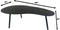 Oist Design Luciano L Coffee Table - Aluminium Black - 120 x 75 x 36 cm