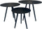 Oist Design Romee set of 3 Coffee Table - Aluminium Black - 48 x 48 x 40 cm
