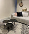 Oist Design Romee set of 3 Coffee Table - Aluminium Black - 48 x 48 x 40 cm