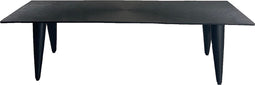 Oist Design Zeno Coffee Table - Aluminium Black - 40 x 120 x 31 cm