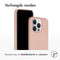 Accezz Liquid Silicone Backcover - MagSafe - Schokabsorberend - Roze (iPhone 15 Pro Max)