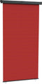 vidaXL - Balkonscherm - 145x250 - cm - rood