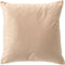 Dutch Decor LYLA - Kussenhoes 45x45 cm - 3D - effen print - Irish Cream - beige - met rits - zonder binnenkussen