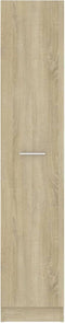 vidaXL - Apothekerskast - 30x42,5x150 - cm - bewerkt - hout - sonoma - eikenkleurig
