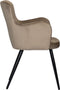 Pole to Pole - Wing Stoel - Velvet - Zand wit