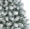 Black Box Chandler Franse kunstkerstboom frosted maat in cm: 230 x 127 groen - GROEN