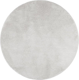 vidaXL - Vloerkleed - OVIEDO - laagpolig - Ø - 280 - cm - grijs