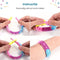 Partizzle Fidget Toys Pop It Armbanden - 24x Siliconen Armbanden - Stressverlichting - Kleurrijk (24 stuks)