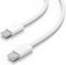AISENS A107-0855 USB-kabel USB 2.0 1 m USB C Wit
