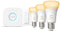 Philips Hue Starterkit E27 White Ambiance - 3 lampen 1100 lumen - Inclusief Bridge en Dimmer Switch