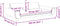 vidaXL Kinderbank 100x54x33 cm fluweel bruin