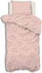 Atmosphera Kids Dekbedovertrek set met 1 kussensloop 140x200cm/65x65cm Hart