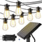 SHINE - LED Lichtsnoer buiten - 12 lampen - 8,5 meter - Zonne-energie - IP65 waterdicht - Afstandsbediening