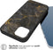 iMoshion Hoesje Geschikt voor iPhone 14 Hoesje Siliconen - iMoshion Design hoesje - Zwart / Black Marble