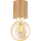 EGLO Turialdo - Plafondlamp - E27 - H 8 x Ø 7 cm - Bruin