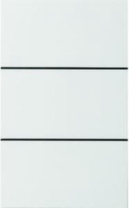 D117 - Bedrade opbouwgong - 80dB - Wit