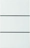 D117 - Bedrade opbouwgong - 80dB - Wit