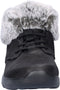Skechers On-The-Go Joy - Biker Boots - Imitatieleer - Zwart