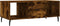 vidaXL - Salontafel - 102x50x40 - cm - bewerkt - hout - gerookt - eikenkleurig