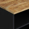 vidaXL - Tv-meubel - 80x33x46 - cm - massief - mangohout - en - bewerkt - hout